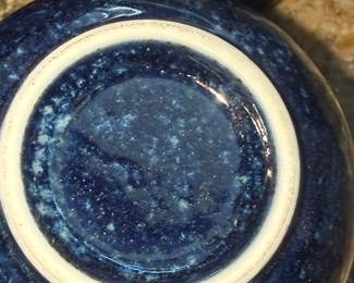 Dragonfly Midnight Blue Ceramic Tea Set