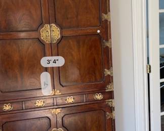 Tansu Campaign Style Armoire