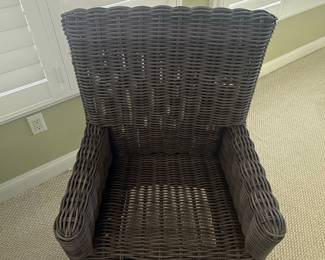Wicker Armchairs
