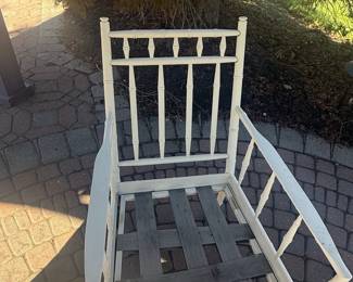 Vintage Chinese Faux Bamboo Armchairs