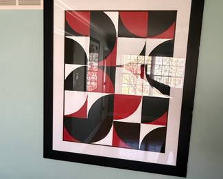 Geometric Abstract Print