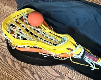 Brine Lacrosse Stick and Ball with Carrying Case