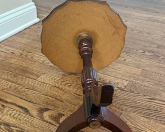 Vintage Pedestal Wine Table