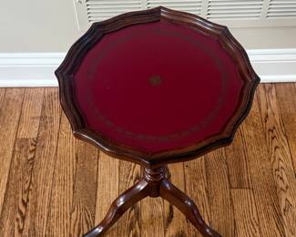 Vintage Pedestal Wine Table