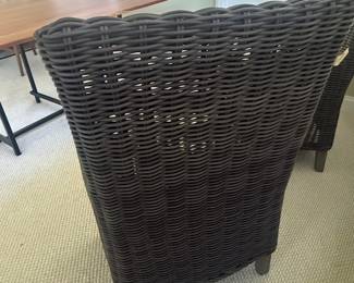 Wicker Armchairs