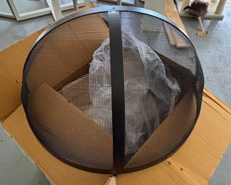 Fire Pit Spark Screen