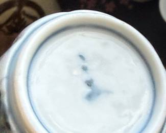 Vintage Japanese Sometsuke Yunomi Tea Cup Set