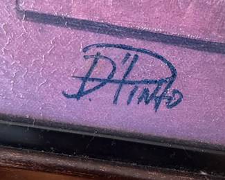 D'Pinto Floral Mixed Media Wall Art