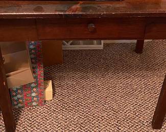 Primitive One Drawer Table