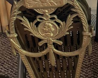 Brass Fireplace Screen