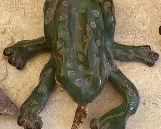 Small Pottery Frog
