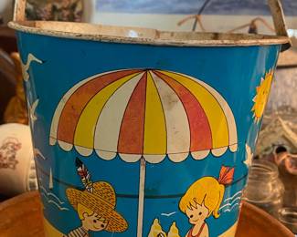 Tin Litho Sand Pail