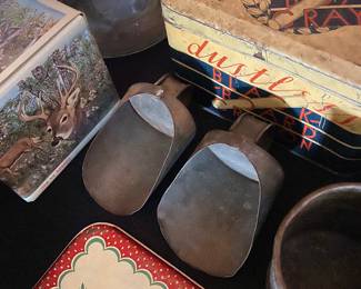 Small Tin Scoops