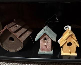 Wooden Bird Houses