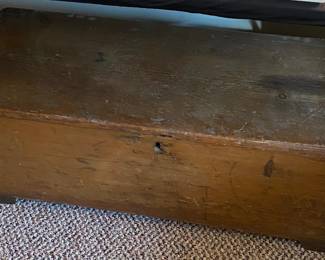 Old Dove Tailed Blanket Chest