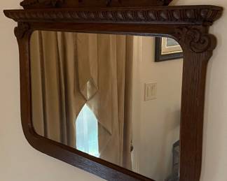 Oak Wall Mirror