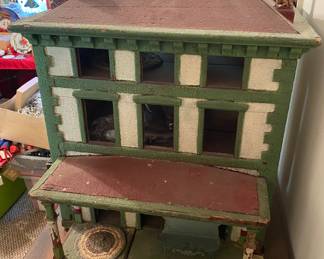 Old Folk Art Dollhouse