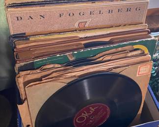 Record Albums and 78 Records