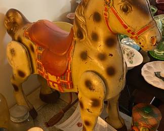 Old Metal MOBO Riding Toy Horse