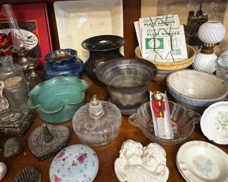 N.C. Pottery/Old Banded Stoneware Kitchen Bowls