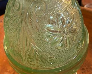 Tiara Chantilly Green Fairy Lamp