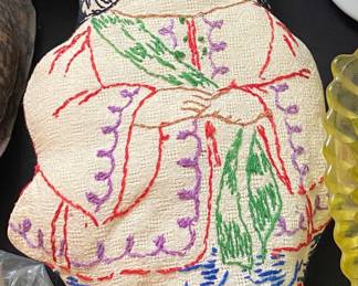 Hand Stitched Cloth Doll