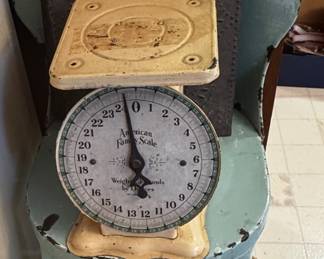 American Family Scale/Pie Safe Tins