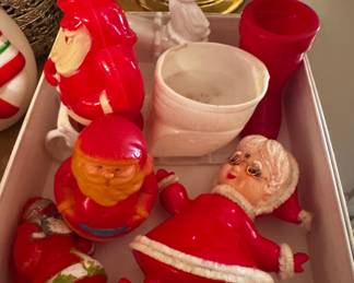 Vintage Christmas Candy Containers
