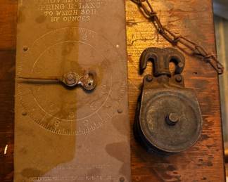 Chatillon's Improved Circular Spring Balance Scale