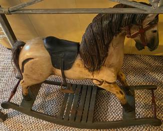 Wooden Rocking Horse