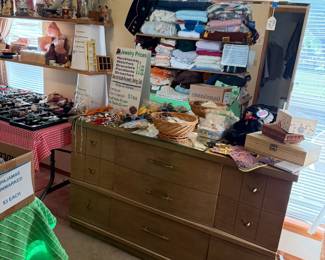 dresser with mirror, 