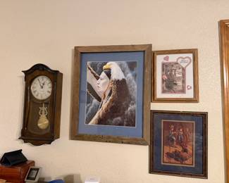 clock, Native American decor