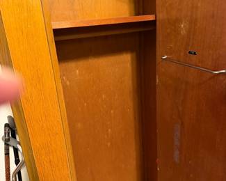inside wardrobe