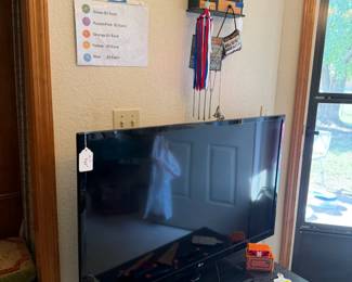 TV, coffee table