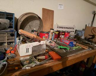 hand tools, hardware, organizers, 