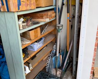 yard and garden tools, hardware