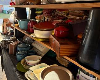 lunch trays, enamel ware
