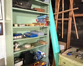art and garage supplies