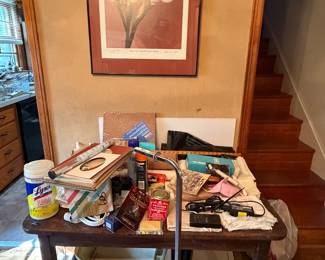 oh golly,, lots still going on here... art supplies