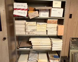 paper and envelopes of all sorts 