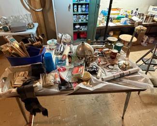 more cool stuff... art and home supplies lamp 