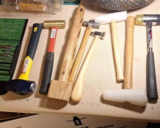 Assorted Mallets and Hammers Collection