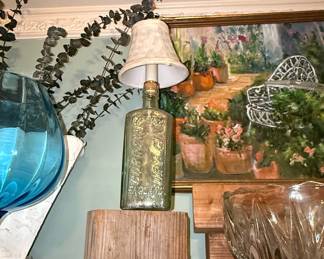 Gordon's Dry Gin Bottle Lamp