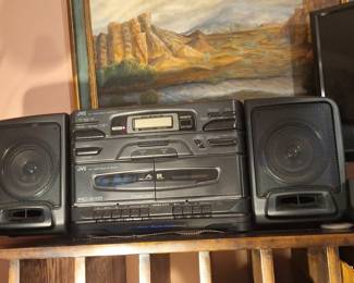 JVC PC-X110 Portable CD/Cassette System