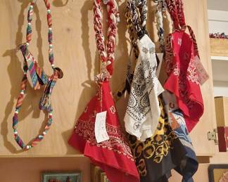 Handmade Bandana Necklaces and Beaded Accessory Set