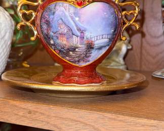 Thomas Kinkade Sweetheart Cottage II Porcelain Music Box