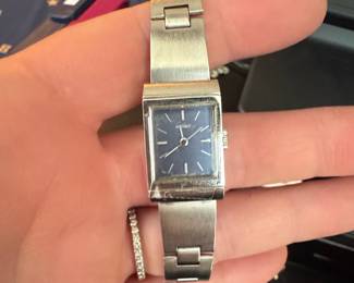 Vintage Seiko Women's Rectangular Dress Watch