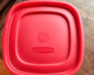 Rubbermaid TakeAlongs Square Food Storage Containers
