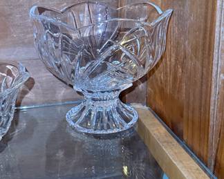 Vintage Waterford Marquis Canterbury Crystal Pedestal Bowl