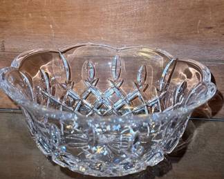 Waterford Crystal Lismore Scalloped Bowl